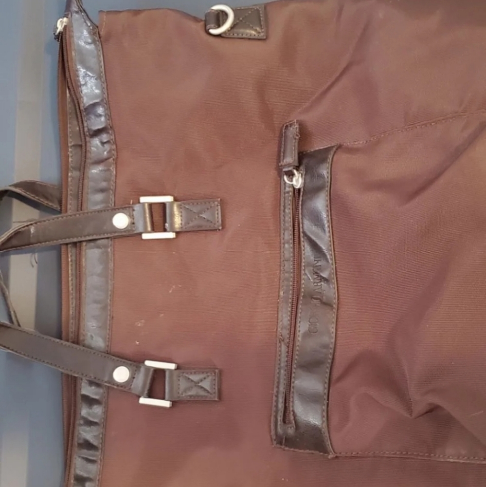 Giorgio Armani huge brown travel bag